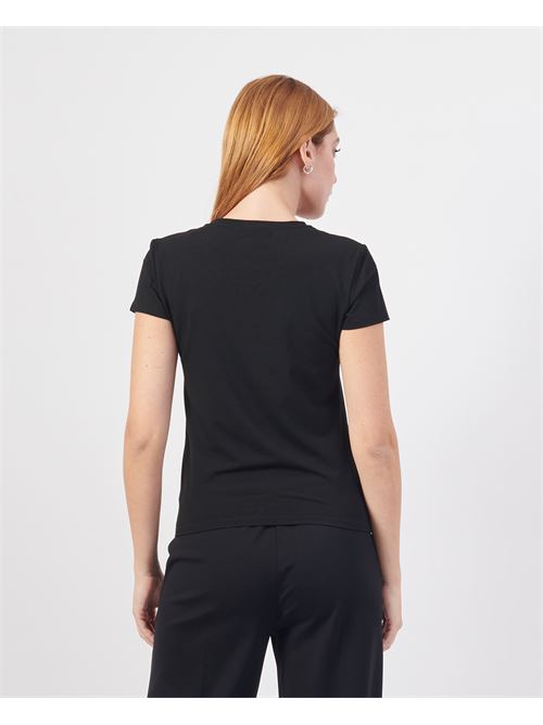 Patrizia Pepe t-shirt coupe slim ? col rond PATRIZIA PEPE | CM1419-J013K103